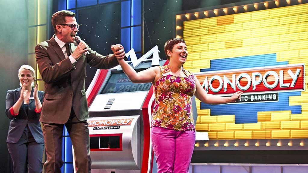 Jumping for Joy on Carnival Breeze's New TV Game Show The Cruisington