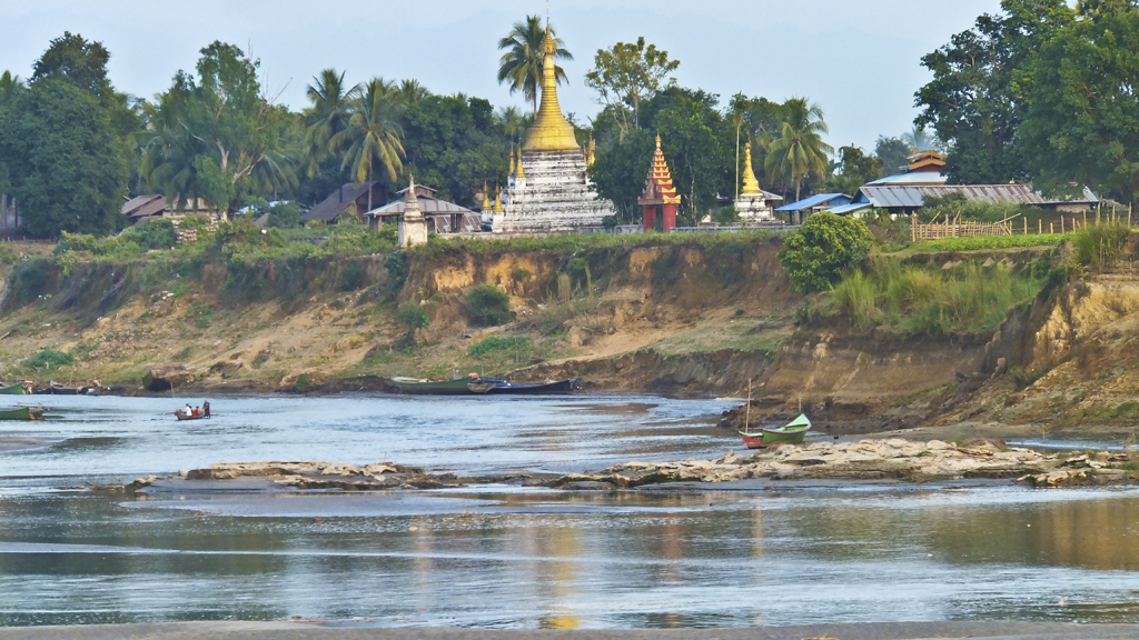 Irrawaddy River near Bhamo 