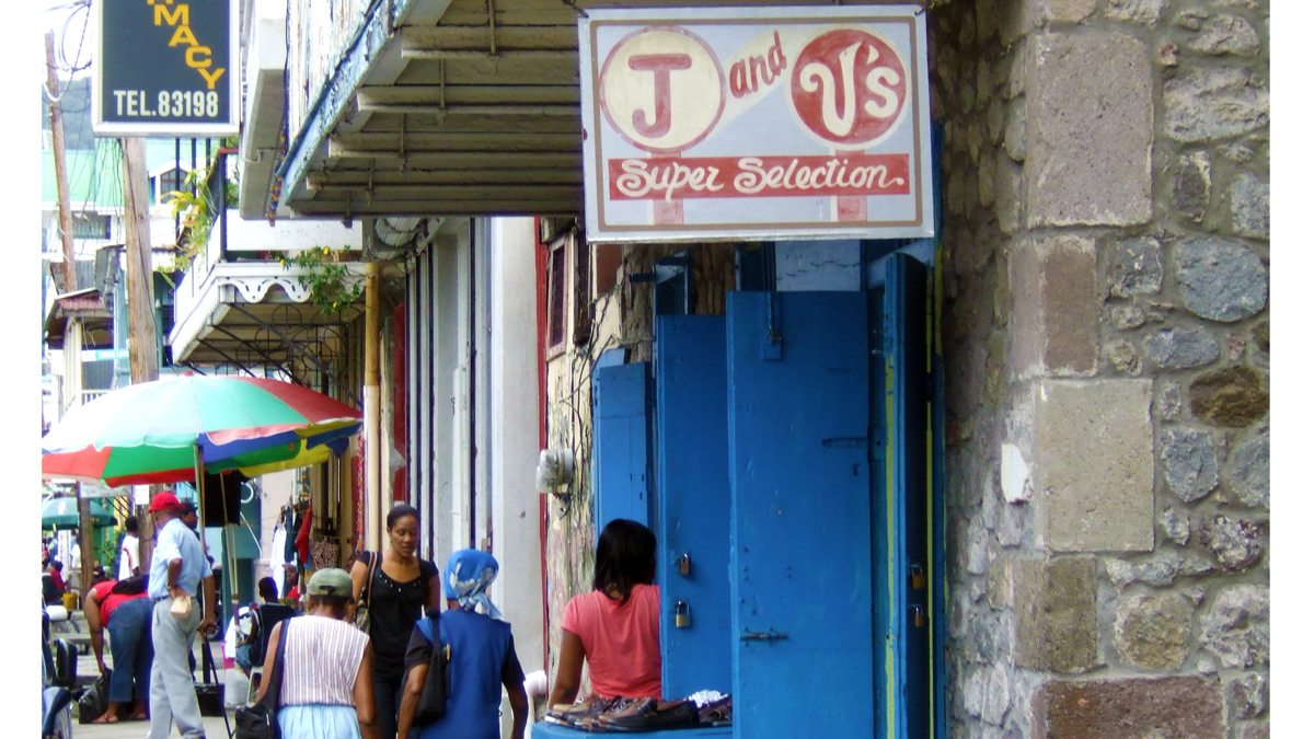 Dominica Roseau shop The Cruisington Times