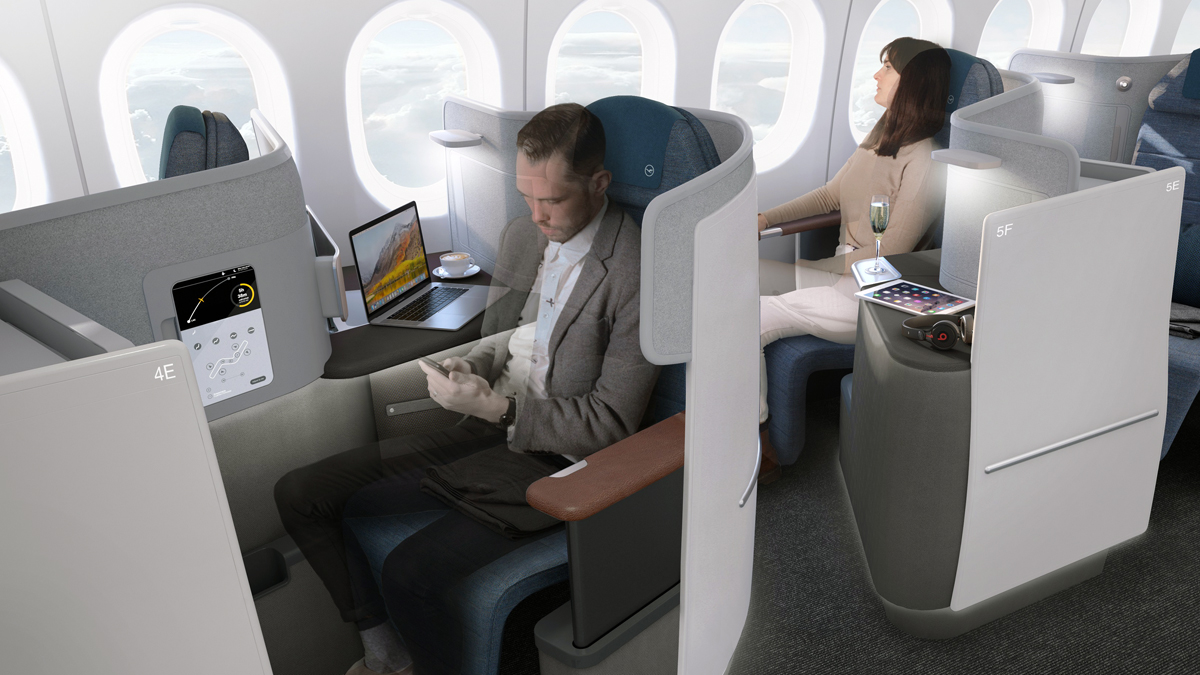 Lufthansa Promises New Heights of Business Class Comfort in New 777s