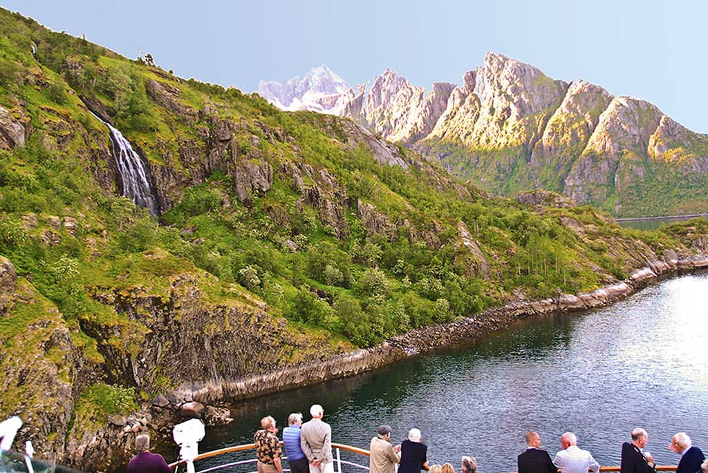 It's a magical landscape in Trollfjord