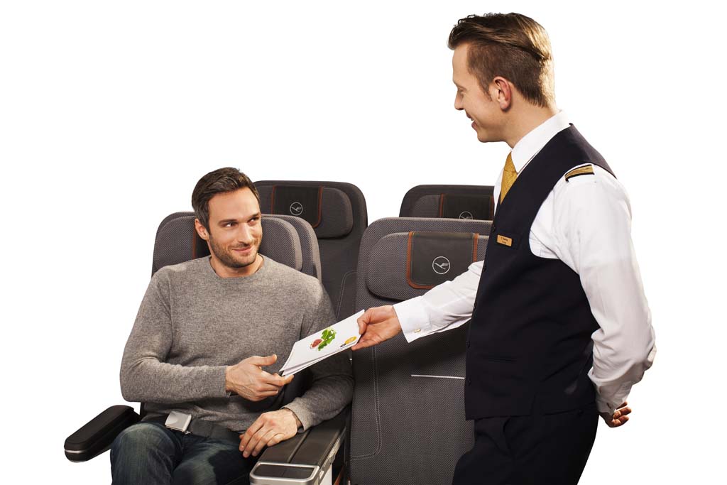 Lufthansa premium seat