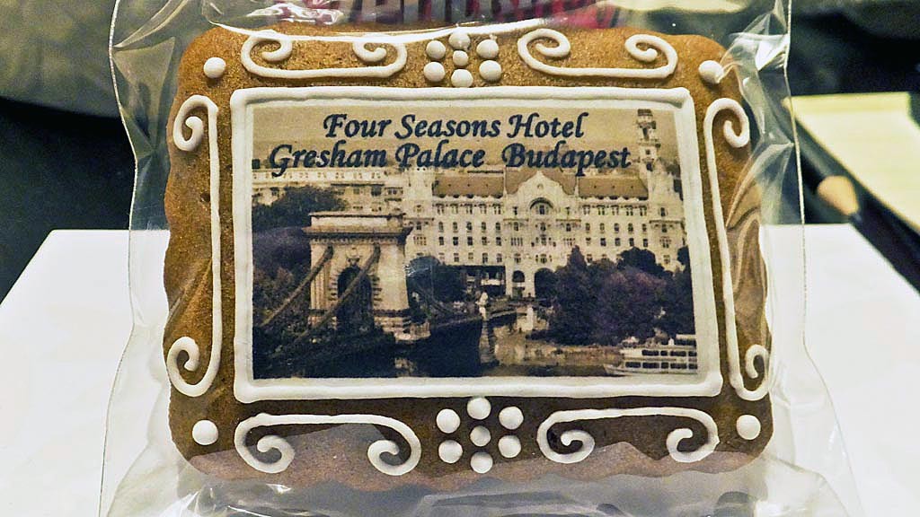 Gingerbreat at Budapest Four Sasons