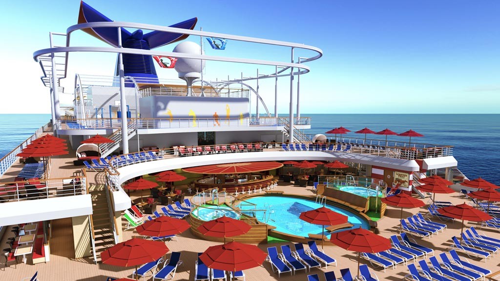 Carnival Vista pool