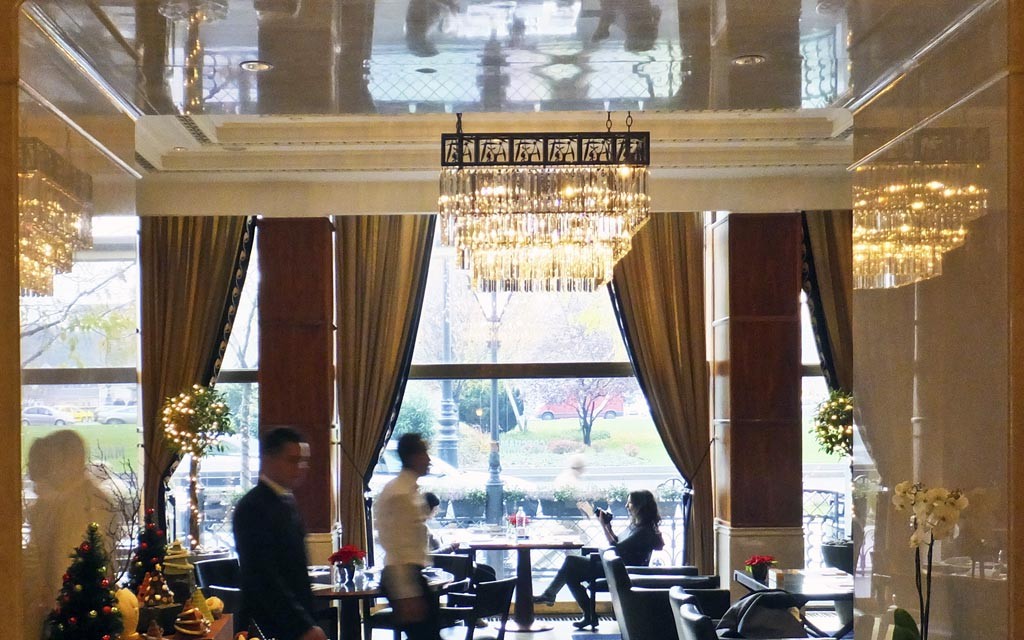 Cafe at the Gresham Palace Budapest