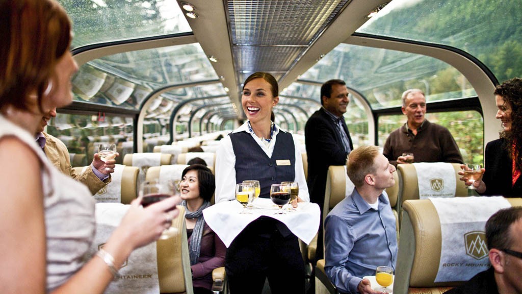 Service on Rocky Mountaineer