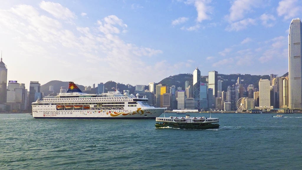 Hong Kong harbor