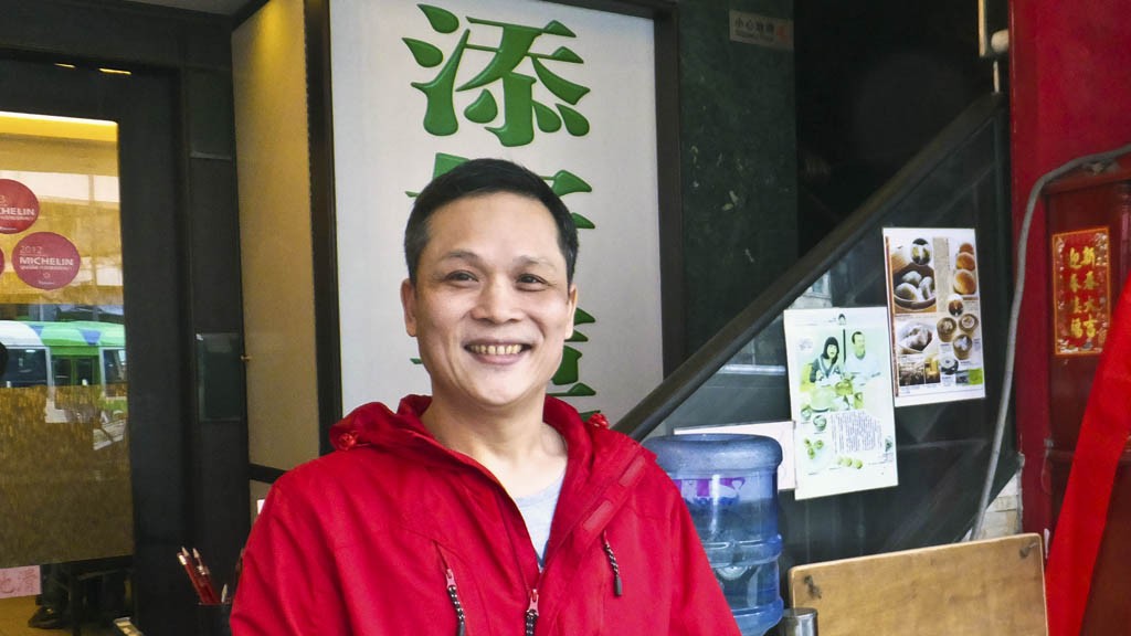 Chef Mak of Tim Ho Wan restaurant