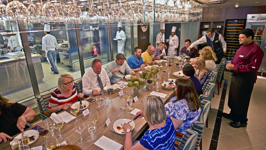 Chef's Table on Carnival Vista