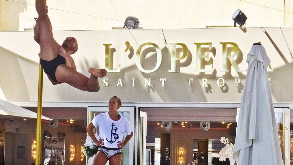 L'Opera restaurant in St. Tropez