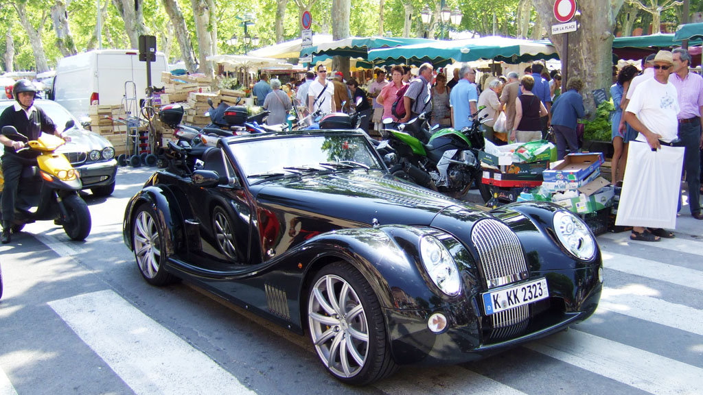 Sports car in St. Tropez
