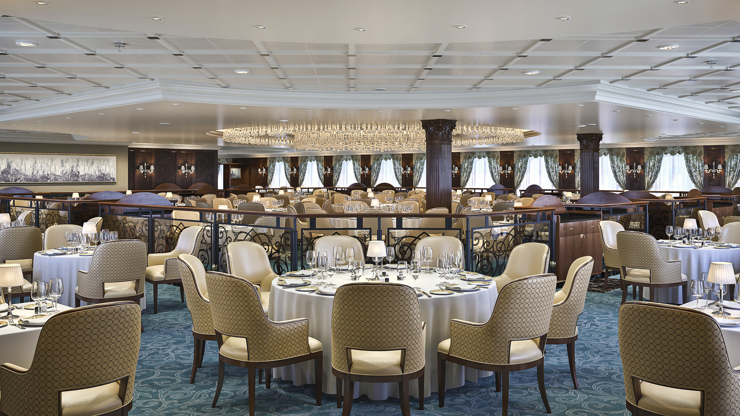 Oceania cruise dining room