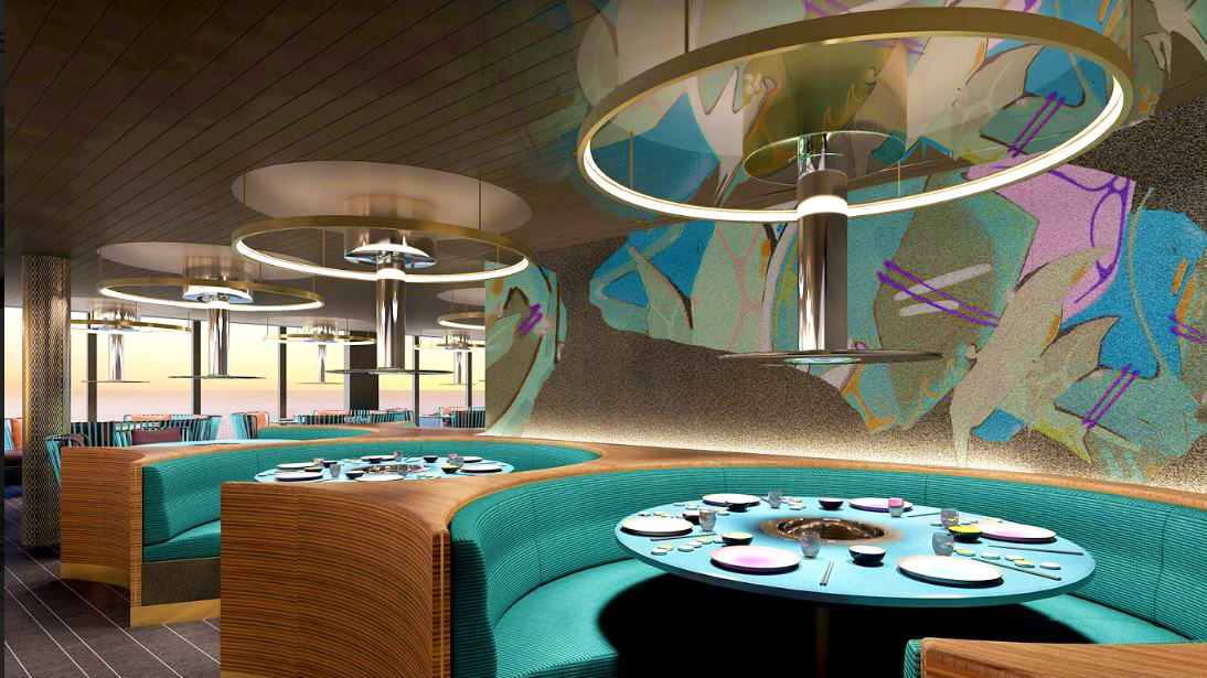 Geonbae restaurant on Virgin