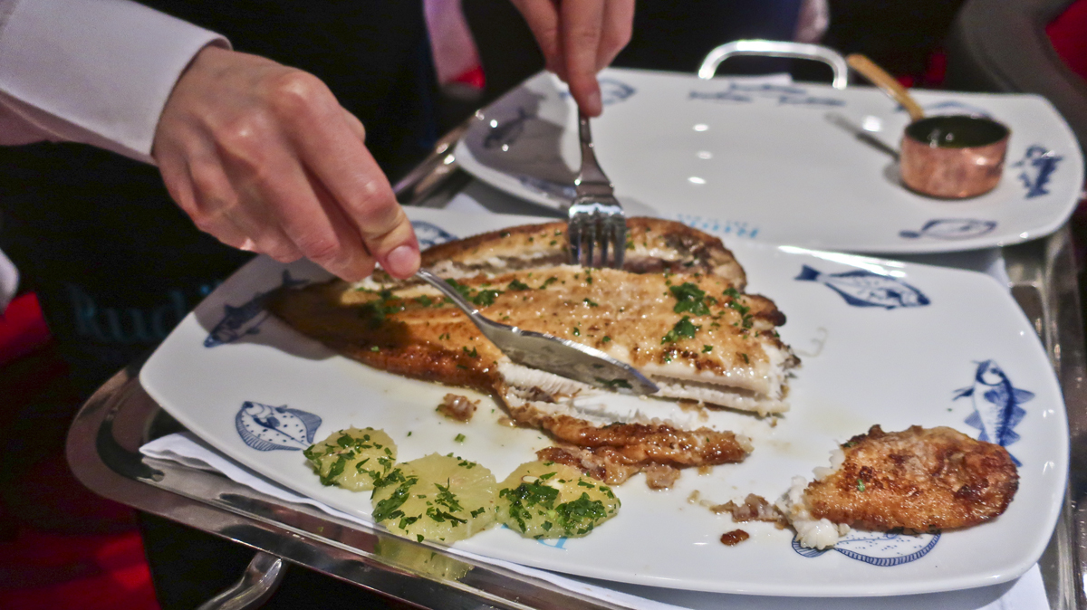 Dover sole on Holland America